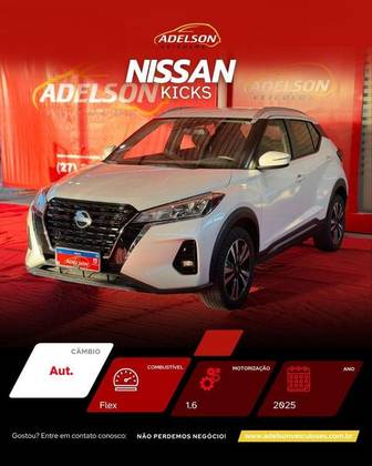 NISSAN KICKS PLAY 1.6 16V FLEXSTART ACTIVE PLUS XTRONIC NISSAN KICKS PLAY 1.6 16V FLEXSTART ACTIVE PLUS XTRONIC